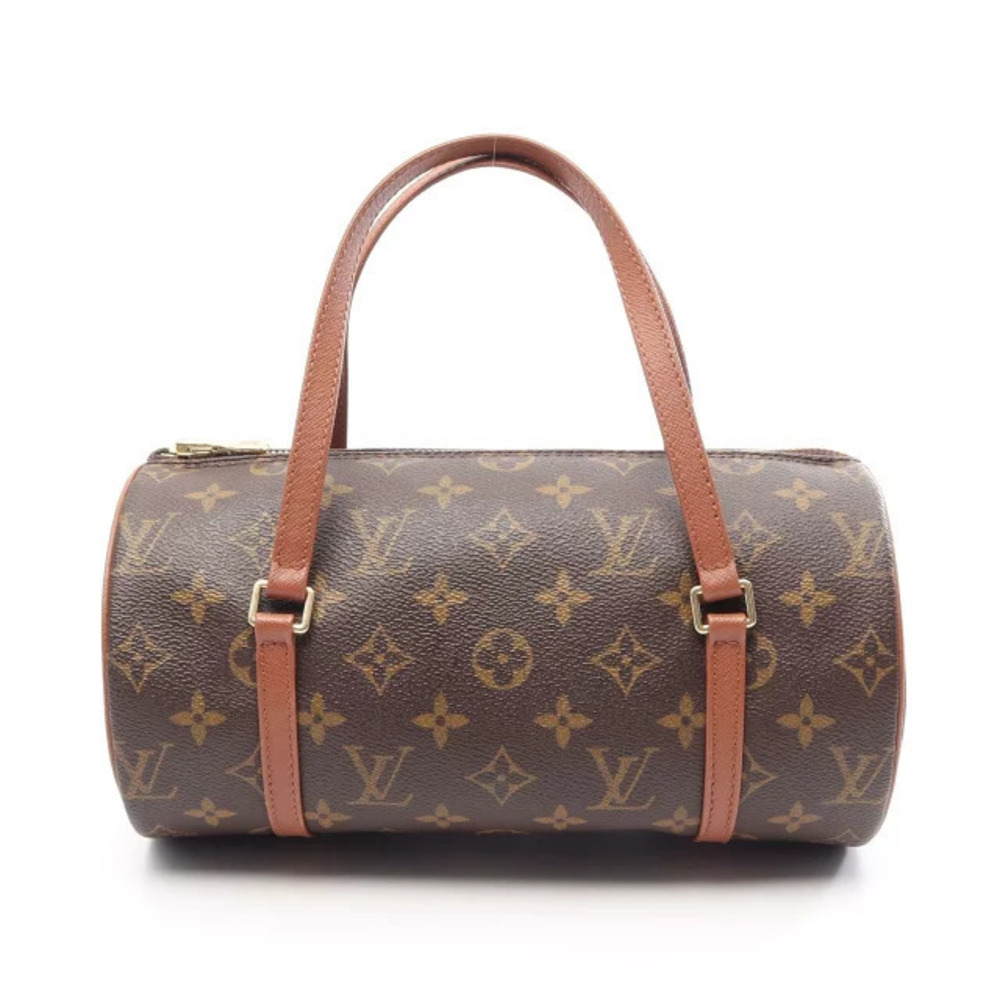 Louis Vuitton Papillon Monogram handbag canvas leather brown